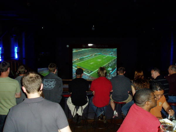 Super bowl at the Holy Grail