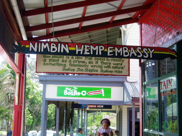 Nimbin embassy..... this place was hilarious