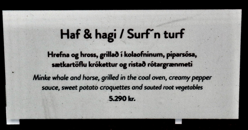 Icelandic Surf and Turf