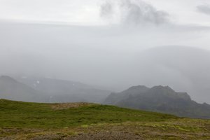 Foggy, drizzly views along the Western fjords