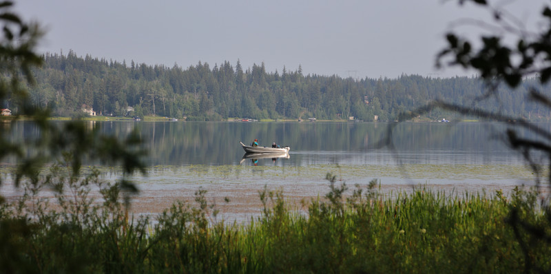 McLeod Lake at Whiskers Point Provincial Park