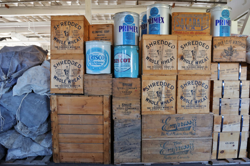 "Cargo" on the McBride Museum in Whitehorse