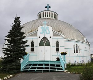 Inuvik Our Lady of Victory "Igloo" church