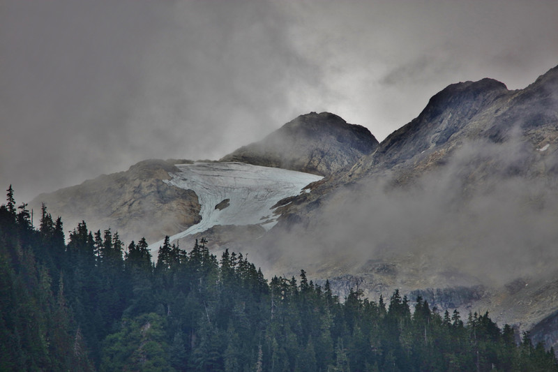 Glacier near Stewart, BC