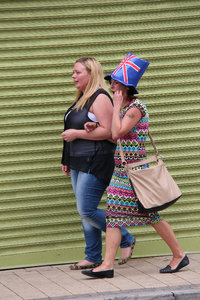 Parade spectators