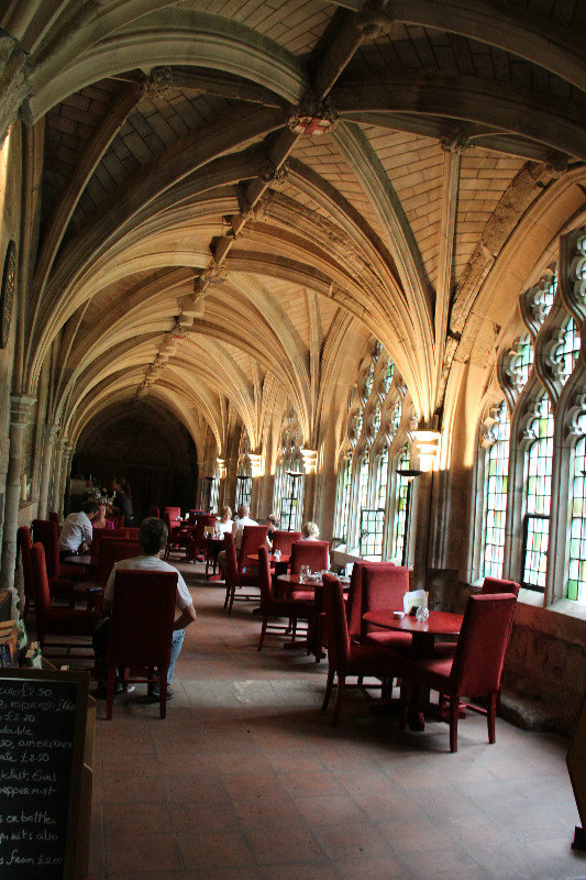 The Cloister restaurant at Great St. Bart's