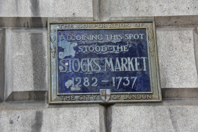Original London Stock Market location