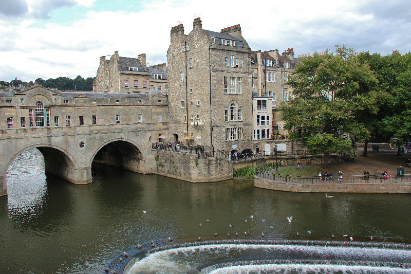 Bridge over the River Avon in Bath
