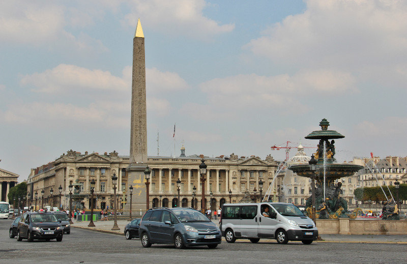 Place de la Concorde with the Obelisk of Luxor