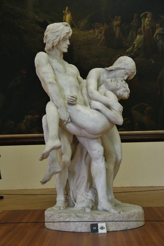 Sculpture in le Petit Palais
