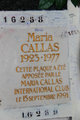 Burial site of Maria Callas