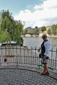 Chris at the Seine