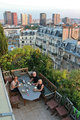 Dinner on the terrace in Paris