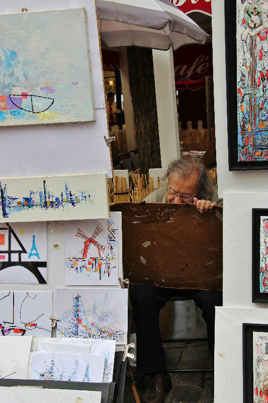 Artist in Place du Tertre