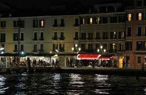 Venice at night, Grand Canal