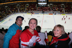Malmo Arena: Canada/Russia Bronze medal game 