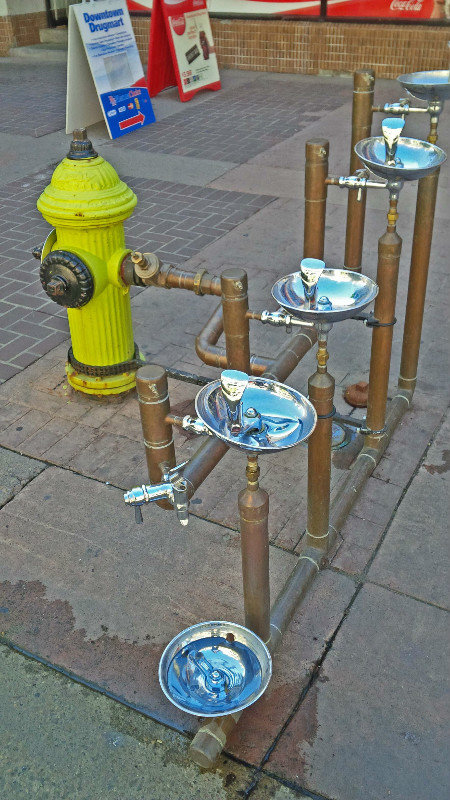 Calgary Hydrant Fountains
