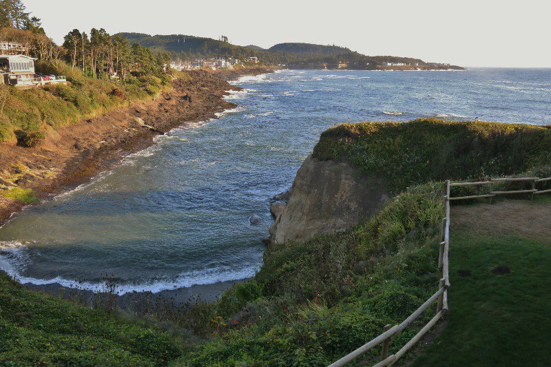 Our view from room at Inn at Arch Rock, Depoe Bay