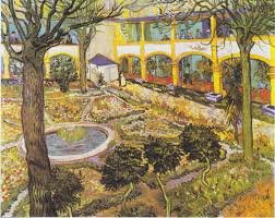 Van Gogh painting of the hospital in Arles
