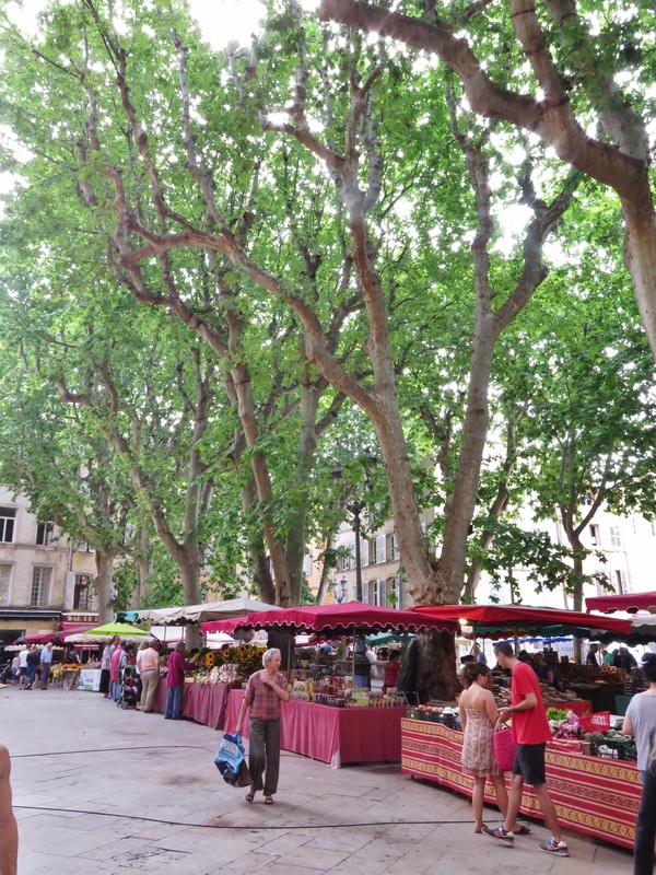 Market in Aix en Provence