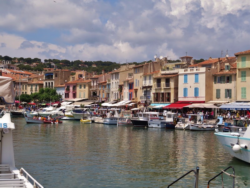 The harbour in Cassis