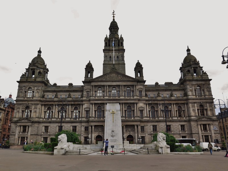 Glasgow City Hall on George Square