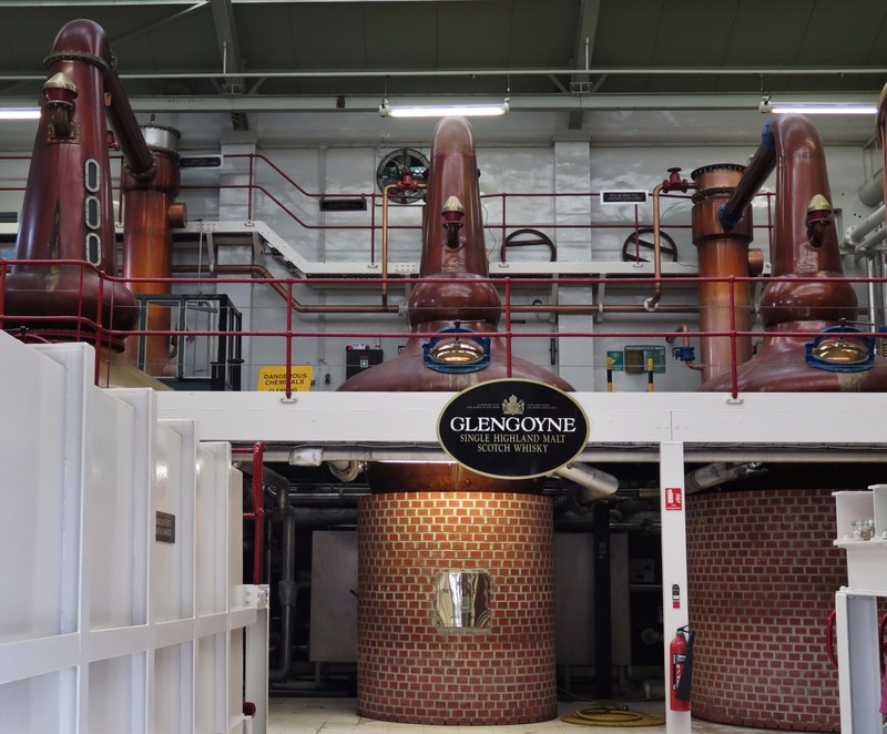 Glengoyne Scotch distillery