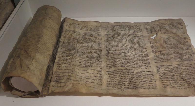 Old, preserved documents from a genizah