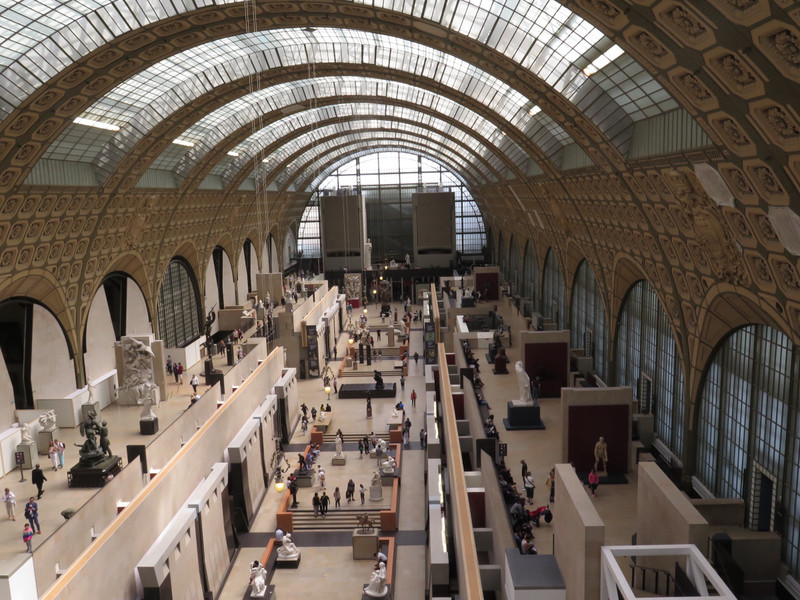 Interior of Musée d'Orsay