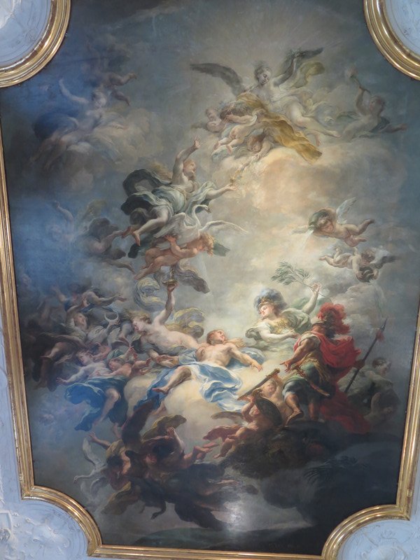 Ceiling in Belvedere Palace