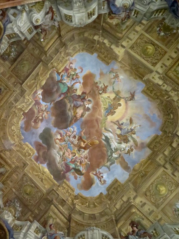 Ceiling in Lower Belvedere Palace