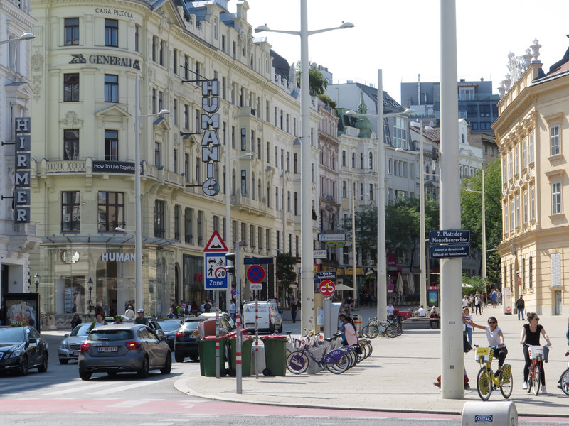 Typical Vienna streets