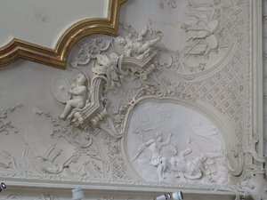 Cornice in Belvedere Palace