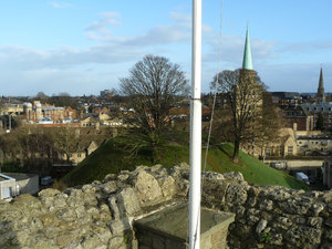 View From Top of Oxford Castle