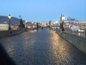 Charles Bridge in the Early Morning