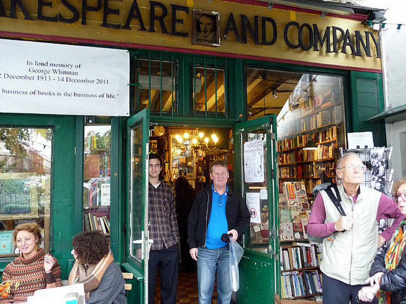 Shakespeare and Co Bookstore