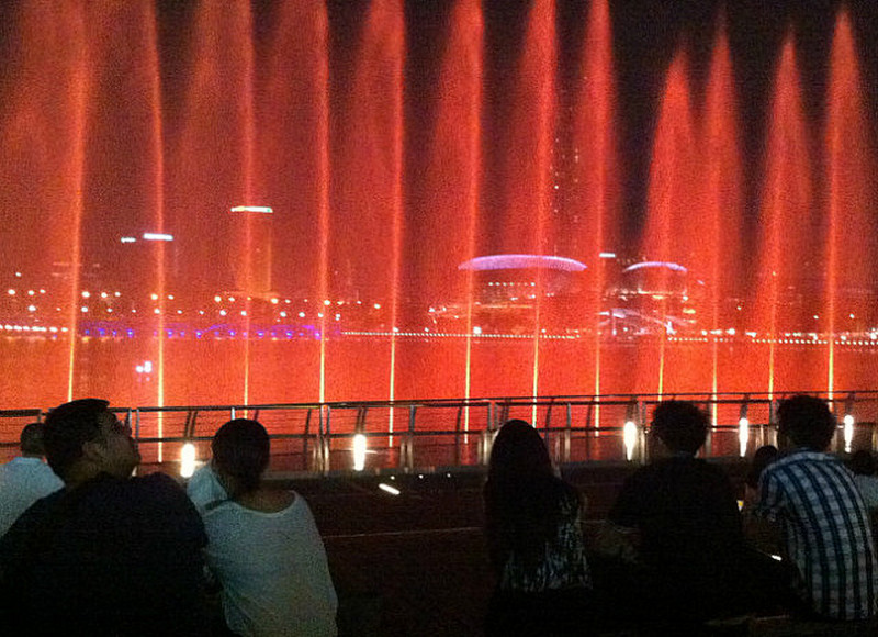 Laser Light Show at Marina Bay Sands