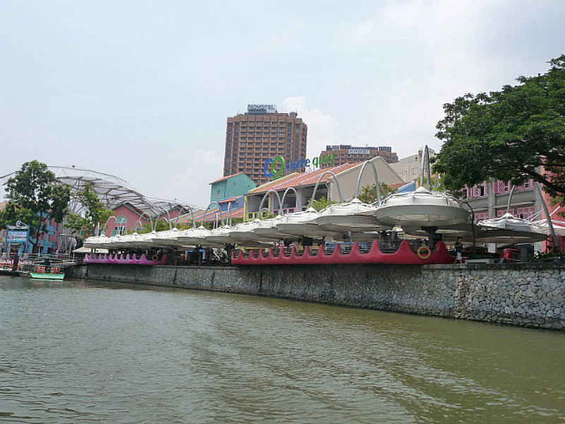 Clarke Quay from River Cruise