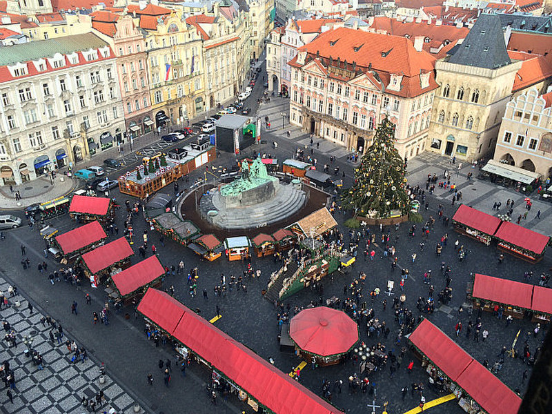 View from Astronomical Clock Tower