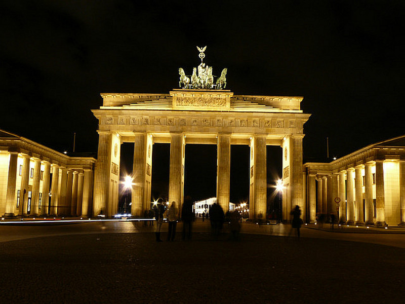 Brandenburg Gate by Night