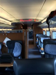 First Class Train Carriage Berlin to Munich