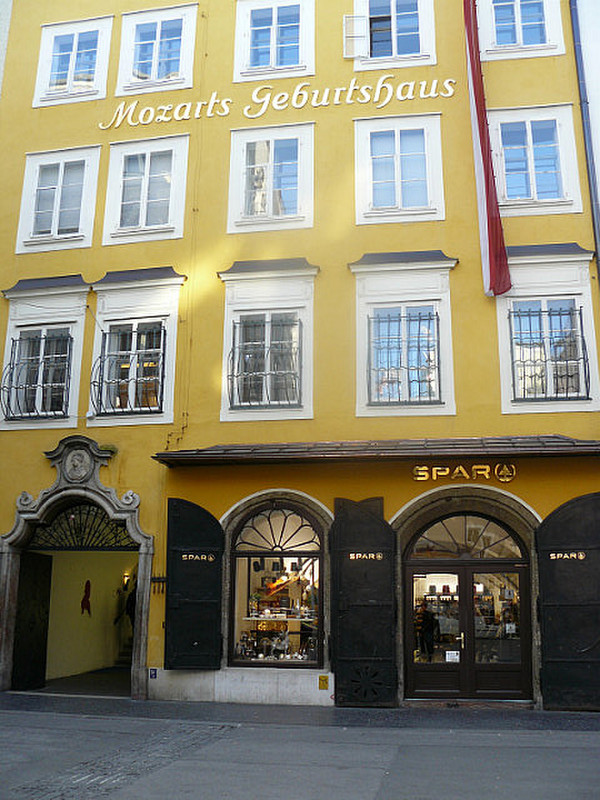Mozart&#39;s Birthplace