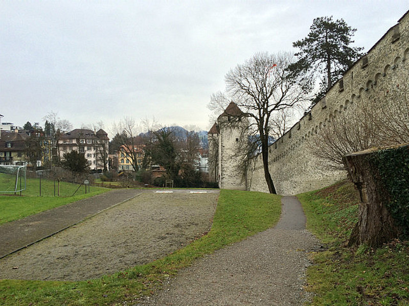 City Tower and Wall of Lucerne