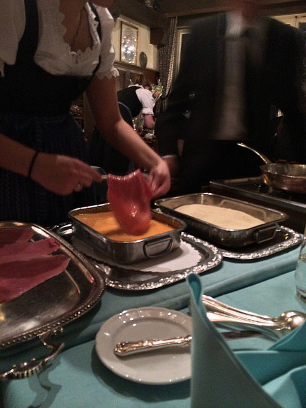 Dipping the Veal in Egg and Parmesan