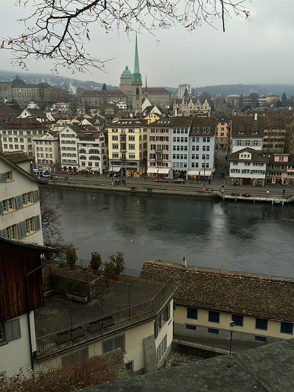 River Limmat from the City Walls