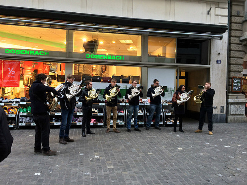 Street Musicians in Zurich