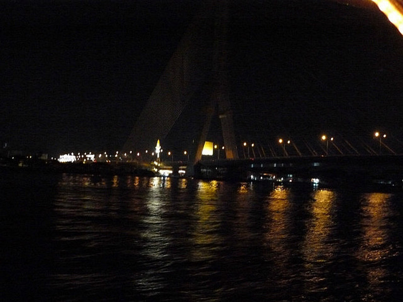 Rama VIII Bridge from Loy Nava Cruise