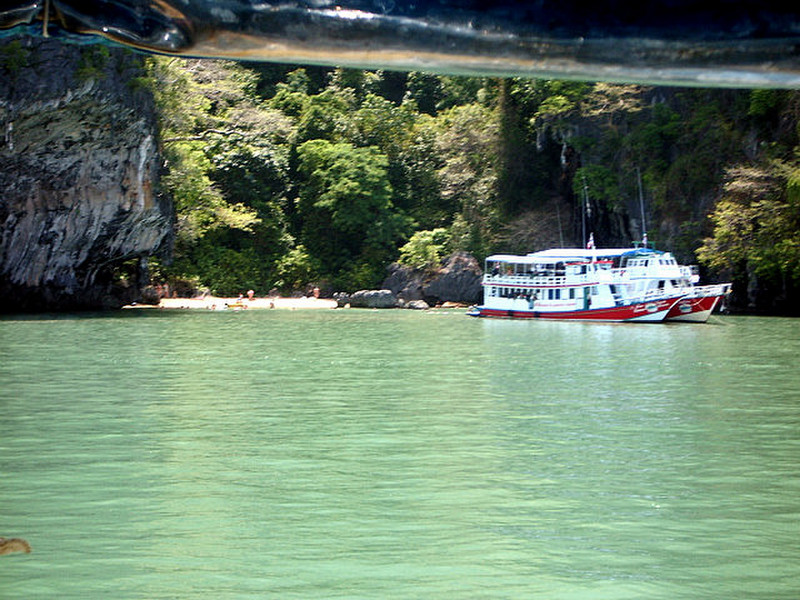 John Gray Boat near a Phang Nga Bay Beach