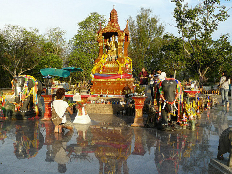 Elephant Shrine at Promthep