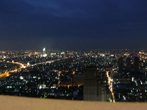 View from Sky Bar at the State Tower, Bangkok